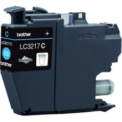 Brother LC 3217C Cyan 550 sider Blæk køb billigt online shopping tilbud