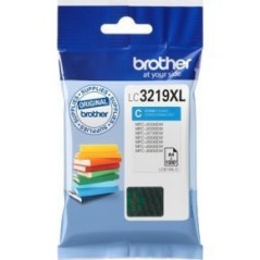 Brother LC 3219XLC Cyan 1500 sider Blæk køb billigt online shopping tilbud