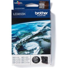 Brother LC 985BK Sort 300 sider Blæk køb billigt online shopping tilbud