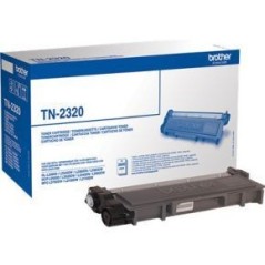 Brother TN 2320 Sort 2600 sider Toner køb billigt online shopping tilbud