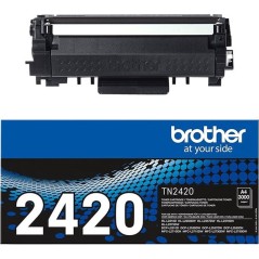 Brother TN 2420 Sort 3000 sider Toner køb billigt online shopping tilbud