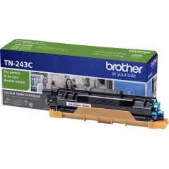 Brother TN 243C Cyan 1000 sider Toner køb billigt online shopping tilbud