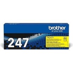 Brother TN 247Y Gul 2300 sider Toner køb billigt online shopping tilbud