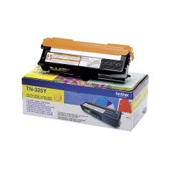 Brother TN 325Y Gul 3500 sider Toner køb billigt online shopping tilbud