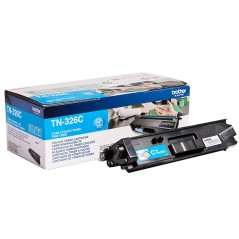 Brother TN 326C Cyan 3500 sider Toner køb billigt online shopping tilbud