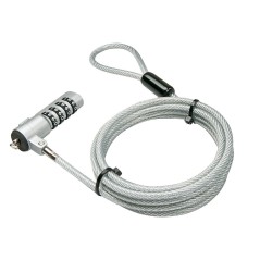 Lindy Cable Lock Stainless Steel køb billigt online shopping tilbud