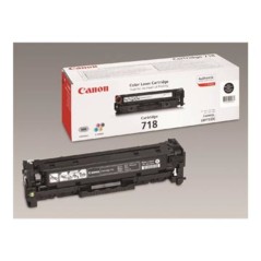 Canon 718 Black Sort 3400 sider Toner 2662B005 køb billigt online shopping tilbud