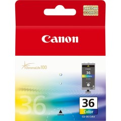 Canon CLI 36 Color Farve (cyan