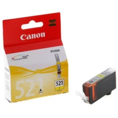 Canon CLI 521Y Gul 500 sider Blækbeholder 2936B001 køb billigt online shopping tilbud