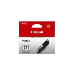 Canon CLI 551GY Grå 125 sider Blækbeholder 6512B001 køb billigt online shopping tilbud