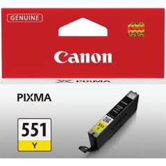 Canon CLI 551Y Gul 330 sider Blækbeholder 6511B001 køb billigt online shopping tilbud