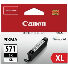 Canon CLI 571BK XL Sort 895 sider Blækbeholder 0331C001 køb billigt online shopping tilbud