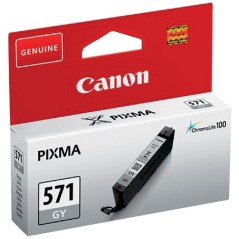 Canon CLI 571GY Grå 125 sider Blækbeholder 0389C001 køb billigt online shopping tilbud