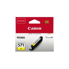 Canon CLI 571Y Gul 161 sider Blækbeholder 0388C001 køb billigt online shopping tilbud