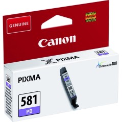 Canon CLI 581PB Fotoblå 240 sider Blækbeholder 2107C001 køb billigt online shopping tilbud