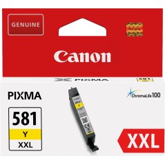 Canon CLI 581Y XXL Gul 296 sider Blækbeholder 1997C001 køb billigt online shopping tilbud