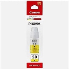 Canon GI 50 Y Gul Blækrefill 3405C001 køb billigt online shopping tilbud