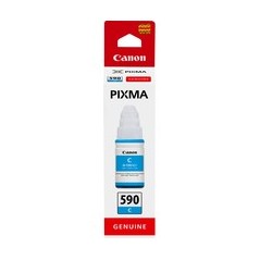 Canon GI 590 C Cyan 7000 sider Blækrefill 1604C001 køb billigt online shopping tilbud