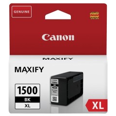 Canon PGI 1500XL BK Sort 1200 sider Blækbeholder 9182B001 køb billigt online shopping tilbud