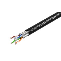 Lanview Cat6a U-FTP Network Cable køb billigt online shopping tilbud