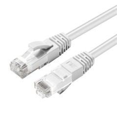 MicroConnect CAT6A UTP 0.25m White LSZH køb billigt online shopping tilbud