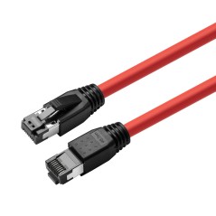 MicroConnect CAT8.1 S/FTP 10m Red LSZH køb billigt online shopping tilbud