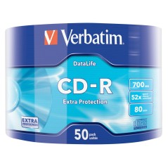 Verbatim CD-R 700MB 52X EXTRA køb billigt online shopping tilbud