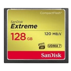 Sandisk CF CARD 128GB EXTREME køb billigt online shopping tilbud