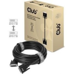 Club 3D CAC-1220 Digital DVI kabel 10 m Sort køb billigt online shopping tilbud