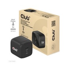 Club 3D CAC-1909EU 45Watt GaN Strømforsyningsadapter køb billigt online shopping tilbud