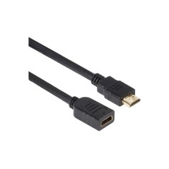 Club 3D CAC-1320 HDMI forlængerkabel 5m sort køb billigt online shopping tilbud