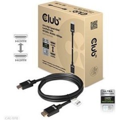 Club 3D CAC-1370 HDMI 2.1 kabel 1.5m Sort køb billigt online shopping tilbud