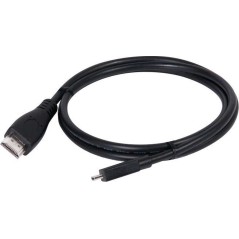 Club 3D CAC-1351 Micro HDMI til HDMI 2.0 1m Sort køb billigt online shopping tilbud