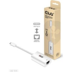 Club 3D CAC-1519 USB-C 3.2 Gen1 1Gbps Netværksadapter køb billigt online shopping tilbud