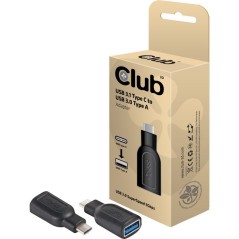 Club 3D CAA-1521 USB-C 3.1 gen 1 til USB-A Adapter Sort køb billigt online shopping tilbud