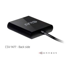 Club 3D CSV-1474 USB to 2xHDMI 2.0 Sort køb billigt online shopping tilbud