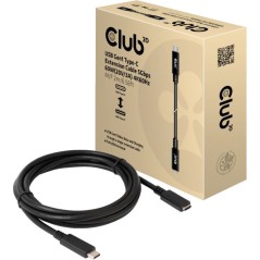 Club 3D CAC-1529 USB-C forlængerkabel 2m Sort køb billigt online shopping tilbud
