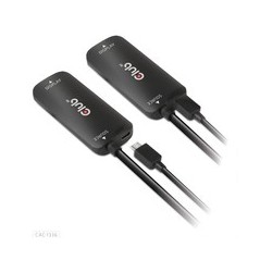 Club 3D CAC-1336 HDMI til USB-C aktiv Videoadapter med USB kabel Sort køb billigt online shopping tilbud