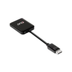 Club 3D CSV-7200H DisplayPort til HDMI adapter Sort køb billigt online shopping tilbud