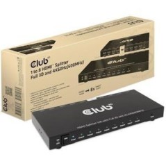 Club 3D CSV-1383 HDMI 2.0 Splitter 8 porte køb billigt online shopping tilbud