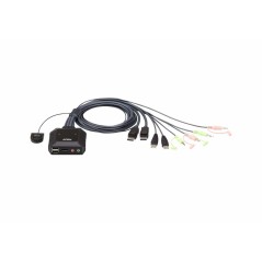 Aten CS22DP 2-Port Cable KVM Switch køb billigt online shopping tilbud