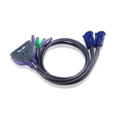 Aten CS62S 2-Port Cable KVM Switch køb billigt online shopping tilbud