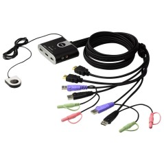 Aten CS692 2-Port Cable KVM Switch køb billigt online shopping tilbud