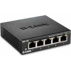 D-Link DGS 105 Switch 5-porte Gigabit køb billigt online shopping tilbud