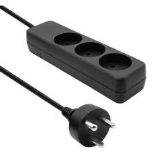 ProXtend Danish Power Strip 3-way 10M køb billigt online shopping tilbud