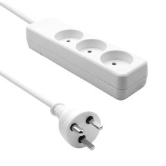 ProXtend Danish Power Strip 3-way 10M køb billigt online shopping tilbud