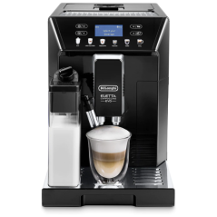 De'Longhi Eletta Cappuccino Evo ECAM46.860.B Automatisk kaffemaskine Sort køb billigt online shopping tilbud