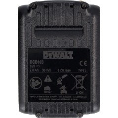 DeWALT DCB183 Batteri Litiumion 2Ah køb billigt online shopping tilbud