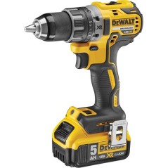 DeWALT DCD791P2 Bore-/skruemaskine 2 batterier inkluderet Nøgleløs borepatron køb billigt online shopping tilbud