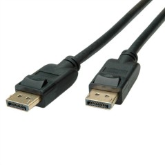 Roline Displayport Cable 3 M Black køb billigt online shopping tilbud